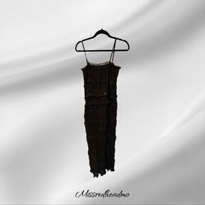 Elegant Black Sleeveless Dress